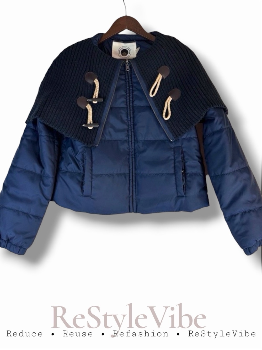 DAUGHTERS OF THE LIBERATION ANTHROPOLOGIE Women Size M Jacket Coat Winter Puffer
